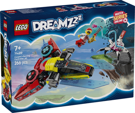 Lego Dreamzzz - zabawka konstrukcyjna samolotu kontrolera Coopersa (71489)