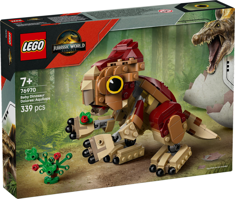 Lego ® Jurassic World Mały dinozaur Dolores: zestaw zabawek Aquilops - 76970