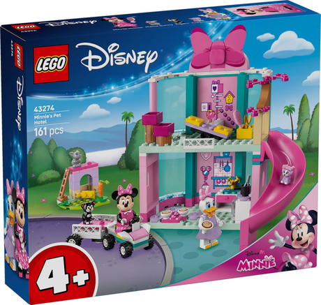 Lego Disney Mickey and Friends - Zabawka konstrukcyjna hotelu Minnie (43274)