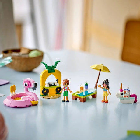 Lego Friends 42658 Impreza przy basenie z flamingiem i jednorożcem