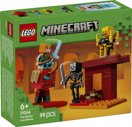 Lego Minecraft Bitwa lawowa w zaświatach dla dzieci - 21266