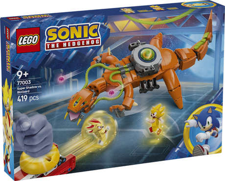 Lego Sonic the Hedgehog 77003 Super Shadow kontra biojaszczurka