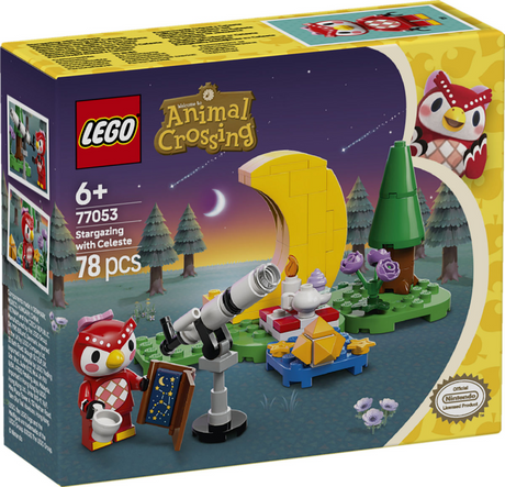 Lego Animal Crossing obserwując gwiazdy z Celeste - 77053