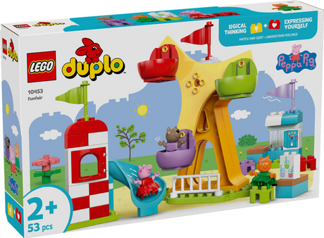 Lego ® duplo® Jarmark Świnki Peppy - zabawki dla najmłodszych - 10453