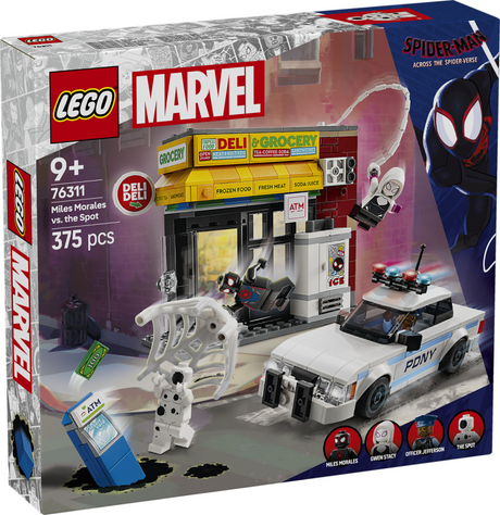 Lego Super Heroes 76311 Spider-Verset: Mile morales kontra kpina