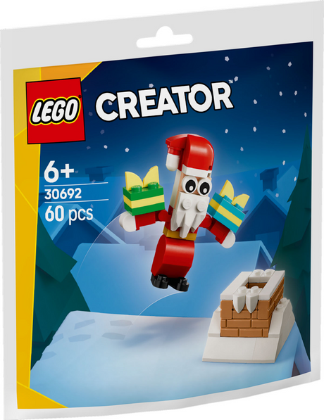 Lego Creator 30692 - Święty Mikołaj w kominie (torba papierowa)