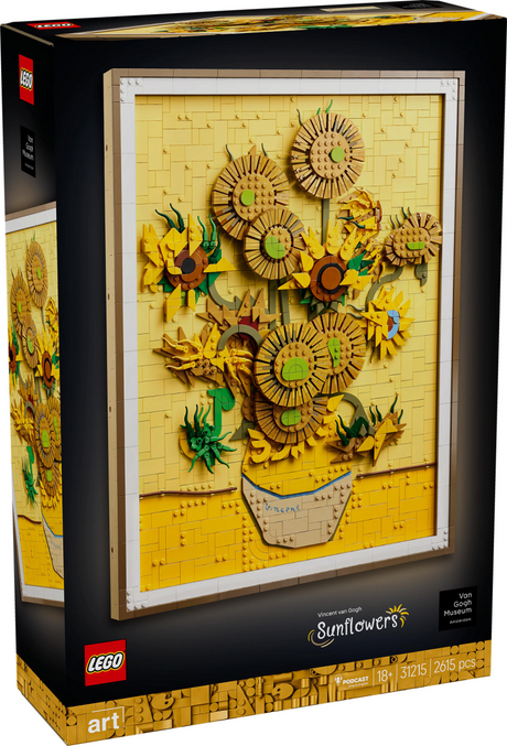 Lego art 31215 Vincent Van Gogh - Słoneczniki