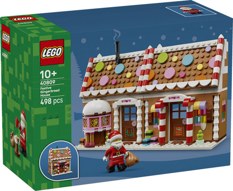 Lego kerst 40809 - winters peperkoekhuisje