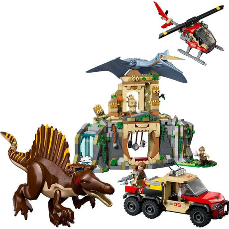 LEGO Jurassic World 76976 Misja powietrzna spinozaura i quetzalcoatlusa