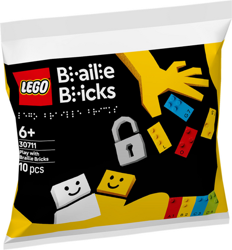 Klocki Lego Braille'a - zabawa klockami Braille'a - 30711