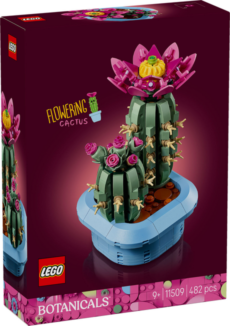 Lego botanicals kwitnący kaktus - zestaw dekoracji roślinnych - 11509