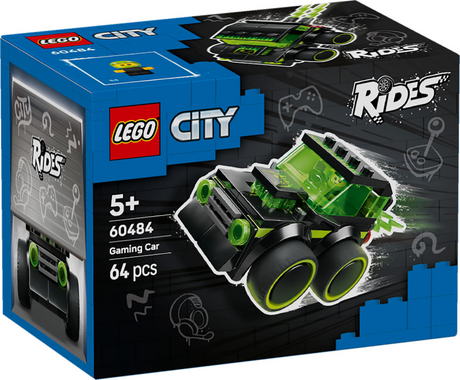 Lego City Rides – samochód wyścigowy do gier – 60484