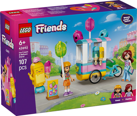 Lego Friends 42692 Stoisko z lodami i balonami
