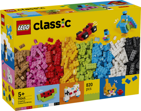 Lego klasyczne kolorowe kreatywne klocki kreatywne zabawki do robótek ręcznych dla dzieci 11045