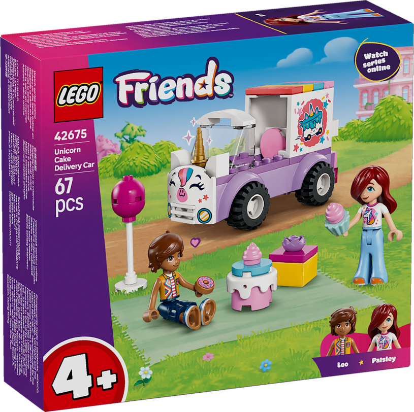 Lego Friends 42675 Samochód dostawczy ciast z jednorożcem