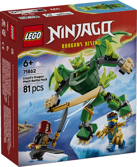 Lego Ninjago 71862 Zestaw bojowy Smoczego Mecha Lloyda