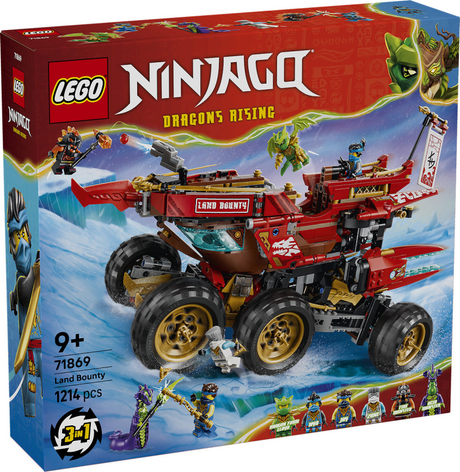 Zestaw Lego Ninjago Land Bounty z zabawkami dla dzieci 71869