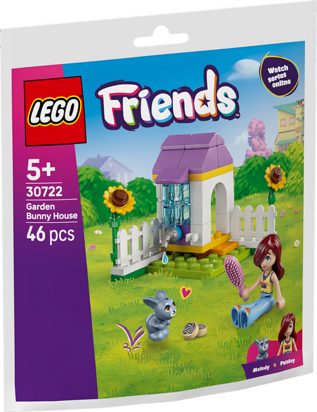 Lego Friends 30722 Klatka dla królików w ogrodzie