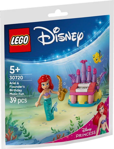 Lego Disney Princess 30720 Urodzinowa muzyka od Ariel i Botje