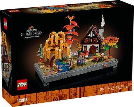 Lego Icons 11372 Jesienny ogród z chatą