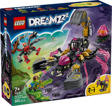 Lego Dreamzzz 71513 Koszmarny Kopacz Skorpionów