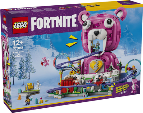 Zestaw Lego Fortnite Rave Cave do budowania jaskini dla dzieci i dekoracji sypialni 77082