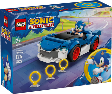 Lego Sonic the Hedgehog 77117 Sonic Car: Speed Star Lightning