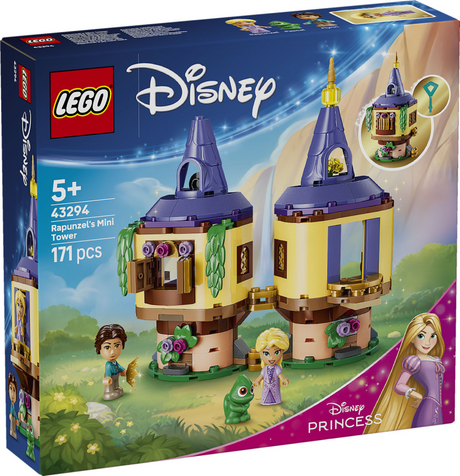 Lego ǀ Disney Princess Roszpunka Zestaw do budowania miniwieży dla dzieci 43294
