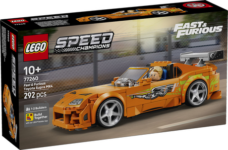 Lego Speed Champions szybcy i wściekli toyota supra mk4 samochody zabawkowe dla dzieci 77260