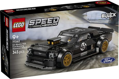 Lego Speed Champions Ken Blocks '65 Ford Mustang Hoonicorn V1 Zestaw samochodowy dla dzieci 77262
