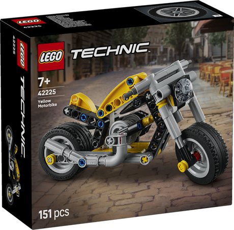 LEGO Technik 42225 żółty silnik