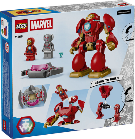 Zestaw LEGO® Marvel Iron Man i jego fantastyczni przyjaciele Ultron kontra Iron Man 11209