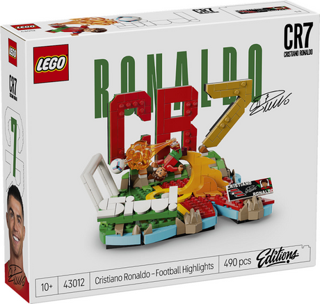 Edycje Lego 43012 najważniejsze momenty związane z piłką nożną Cristiano Ronaldo