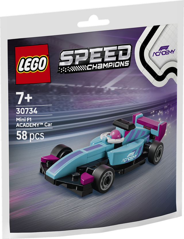 Lego Speed Champions — samochód mini akademii f1™ — 30734