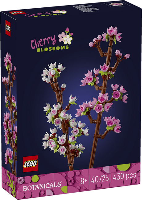 Lego kultowy kwiat wiśni - kolekcja botaniczna - 40725