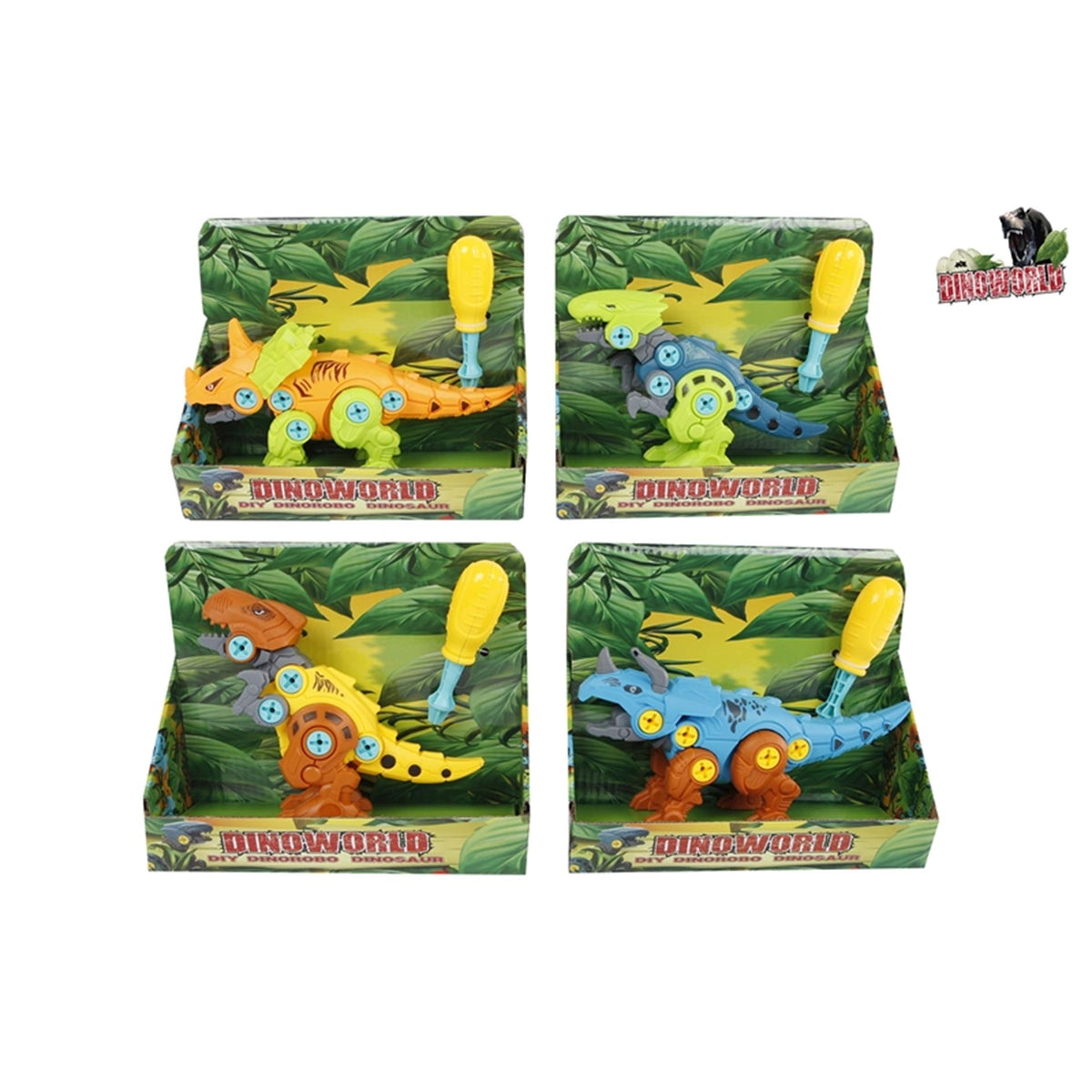 Dinoworld DIY Robo-Dino 18cm