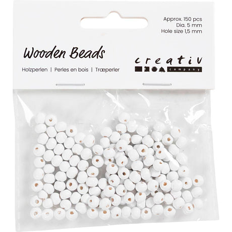 Https: www.cchobby.nl drewniane-koraliki-d-5-mm-hole-size-1-5-mm-około-150-sztuka-biały-6-gr-1-pudełko