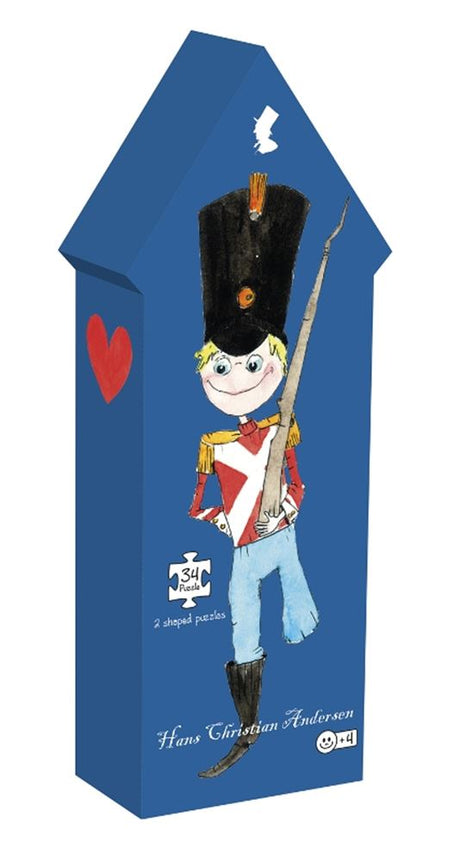 Układaj puzzle cynowego żołnierza. 3+