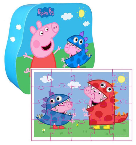 Puzzle Świnka Peppa Peppa George 24 elementy