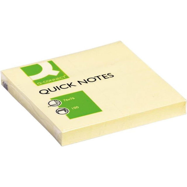 Niemarkowe szybkie notatki sans marque q-connect 76x76mm, 12 sztuk.