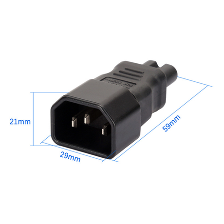 Zestaw adapterów Studioking pca-c7a do kabli zasilających od c7 do c14