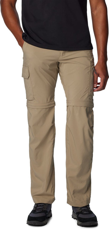 Męskie spodnie outdoorowe Columbia Silver Ridge™ Utility Convertible Pant - brązowe