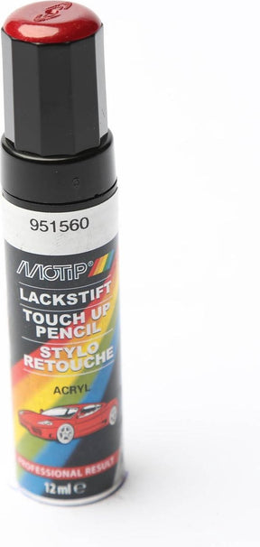 Motip 951560 - pisak samochodowy - czerwony metalik - 12 ml