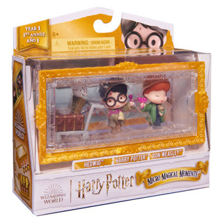 Czarodziejski świat mikro-magiczne chwile Harry, Ron Hedwig | 2 szt