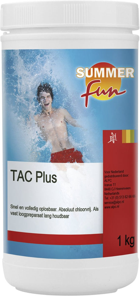 Letnia zabawa tac plus - zwiększa ogólną zasadowość i wartość pH basenu - 1 kg