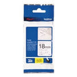 Safety tape tzese4 brother 1.8cmx8m white