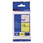 Taśma Flexi ID brat tzefx641 18mmx8m czarno-żółta