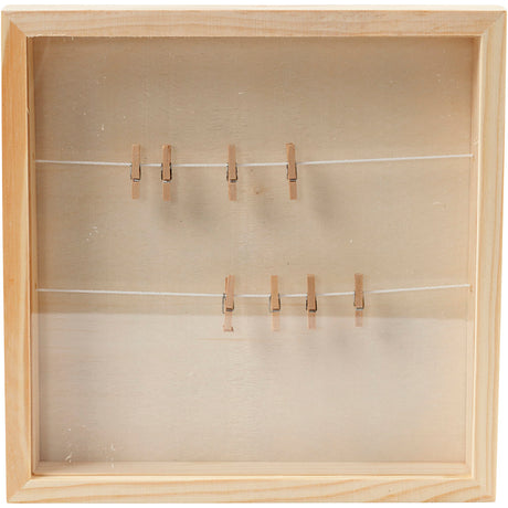 Firma Creativ https: www.cchobby.nl Ramka-3d-d-35-mm-wymiary-23x23-cm-1-szt