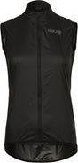 Agu essential - windbody - fietsvest - winddicht - waterafstotend - lichtgewicht - ademende mesh achterzijde - reflecterend - dames - zwart - xl