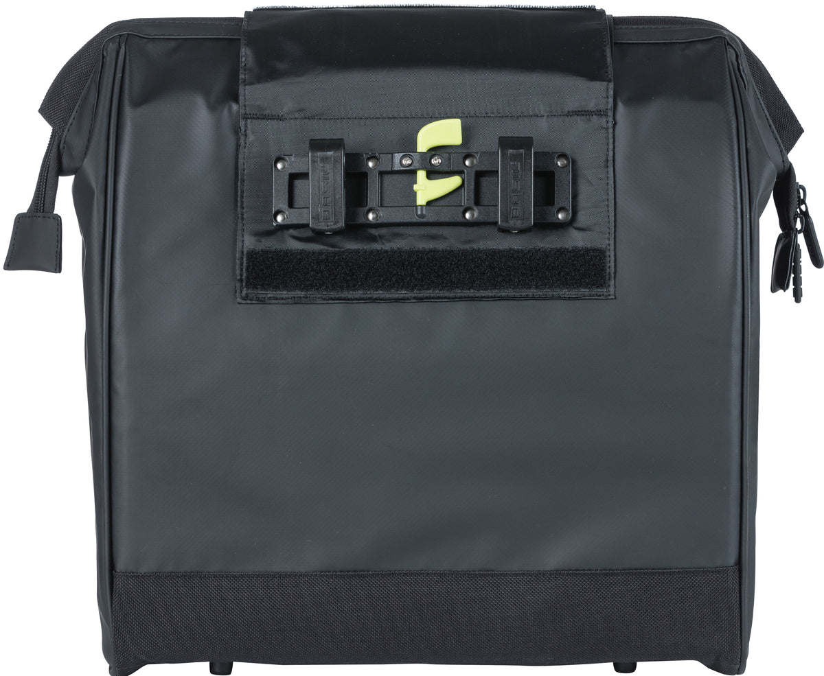 Basil Grand Tarpaulin Rower Shopper Black